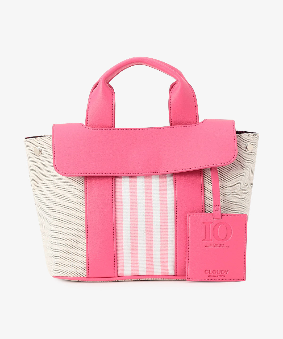 ツートンケンテバッグ　PINK×PINK（S / M / Lサイズ）