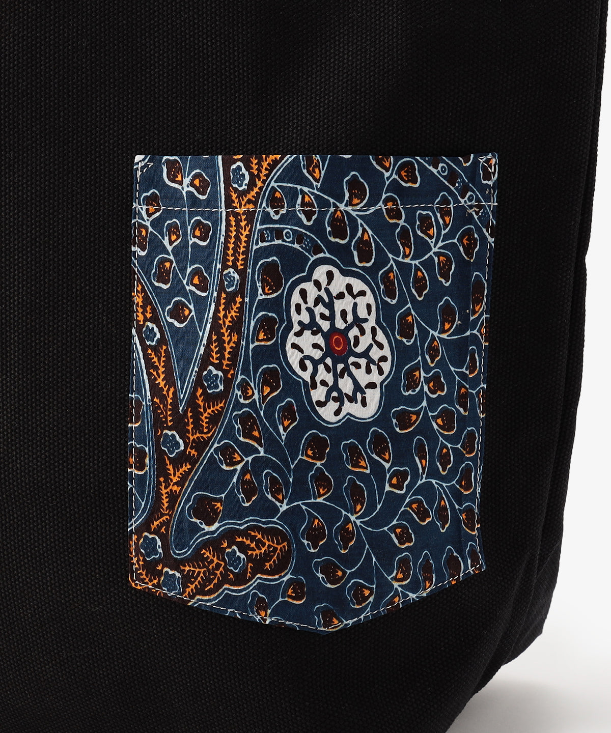 キャンバストートバッグ BLACK×BLACK（S / M / Lサイズ）