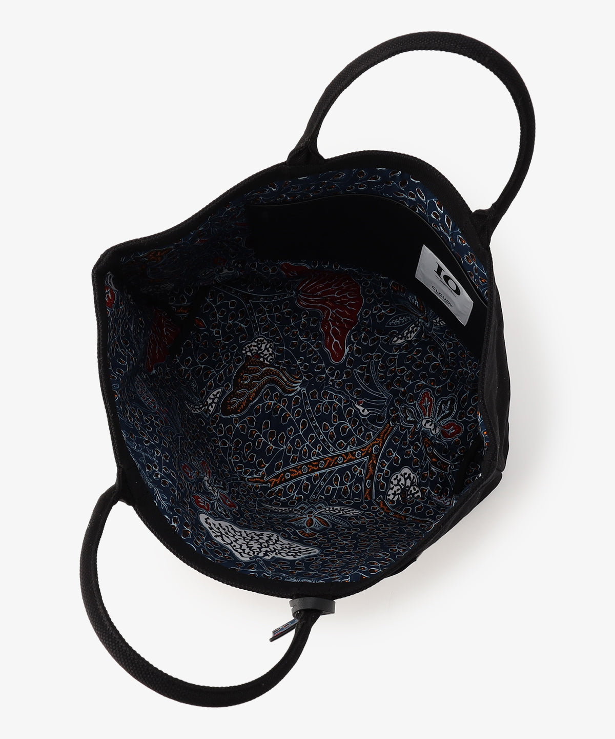 キャンバストートバッグ BLACK×BLACK（S / M / Lサイズ）