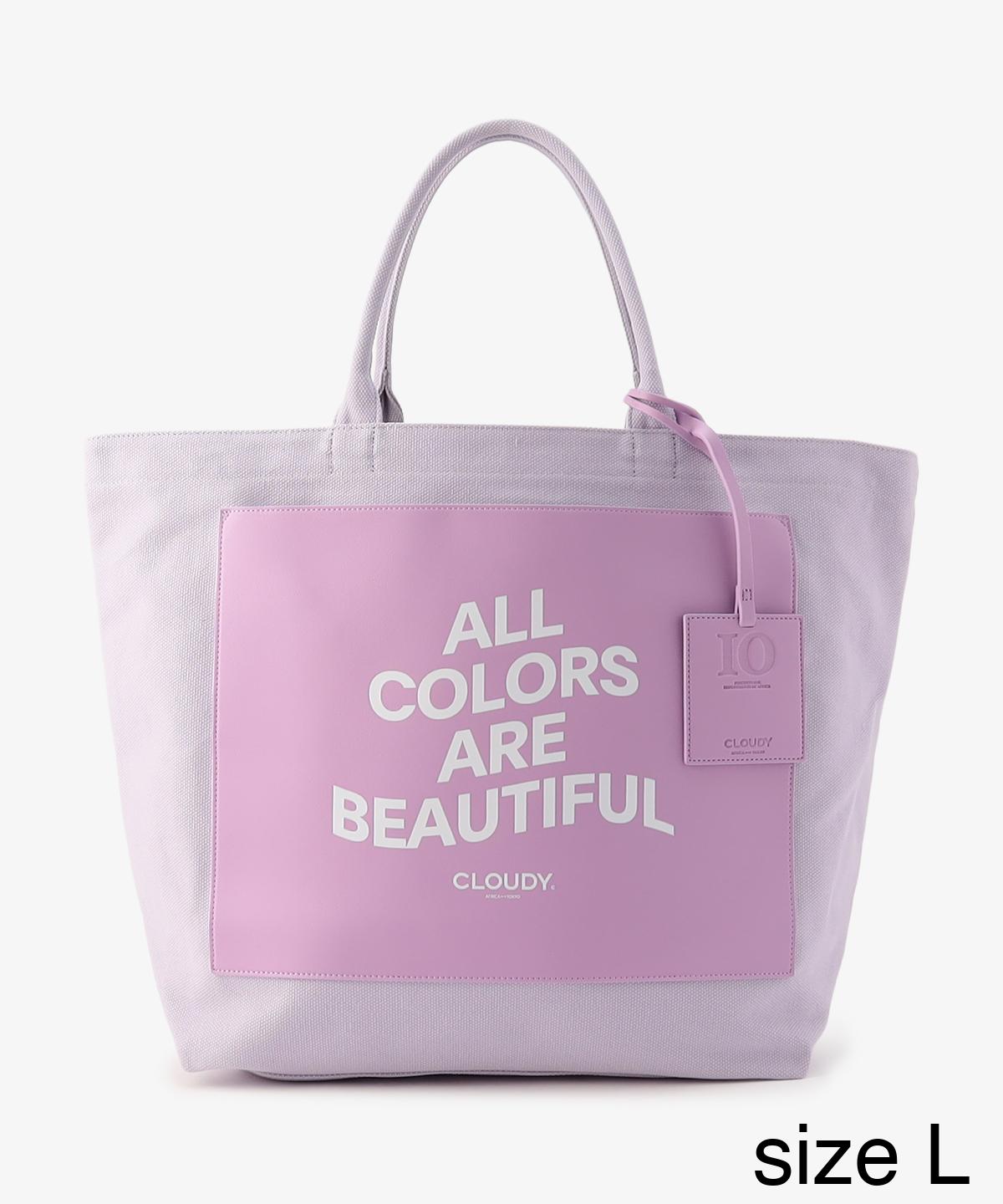 キャンバストートバッグ PURPLE×PURPLE（S / M / Lサイズ）