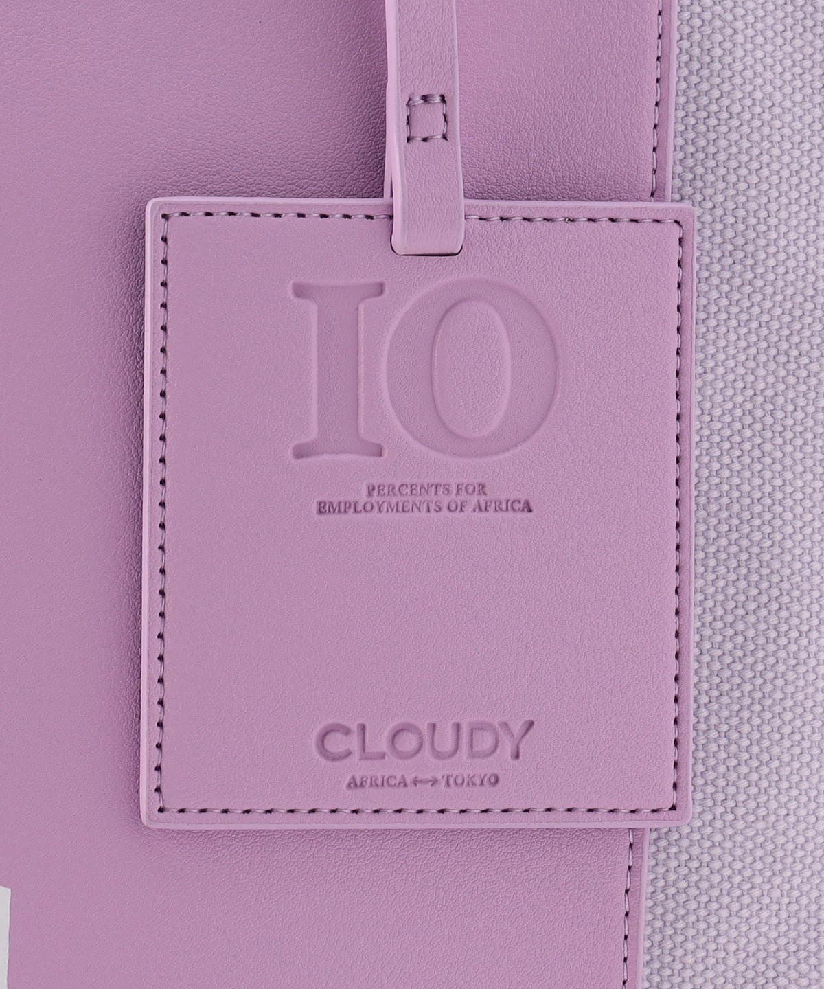 キャンバストートバッグ PURPLE×PURPLE（S / M / Lサイズ）