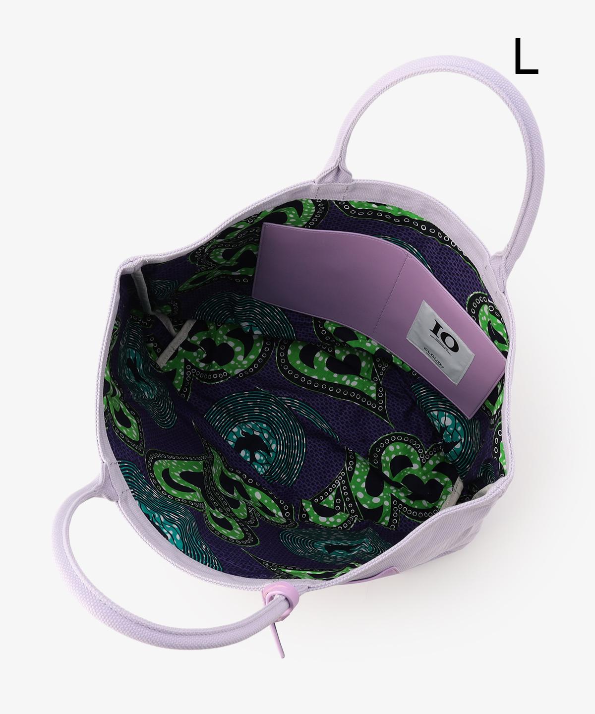 キャンバストートバッグ PURPLE×PURPLE（S / M / Lサイズ）