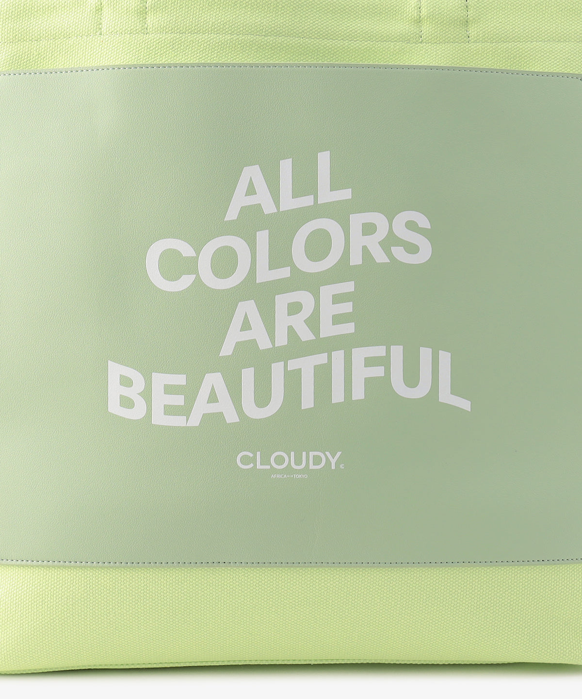 キャンバストートバッグ MINT×MINT（S / M / Lサイズ）