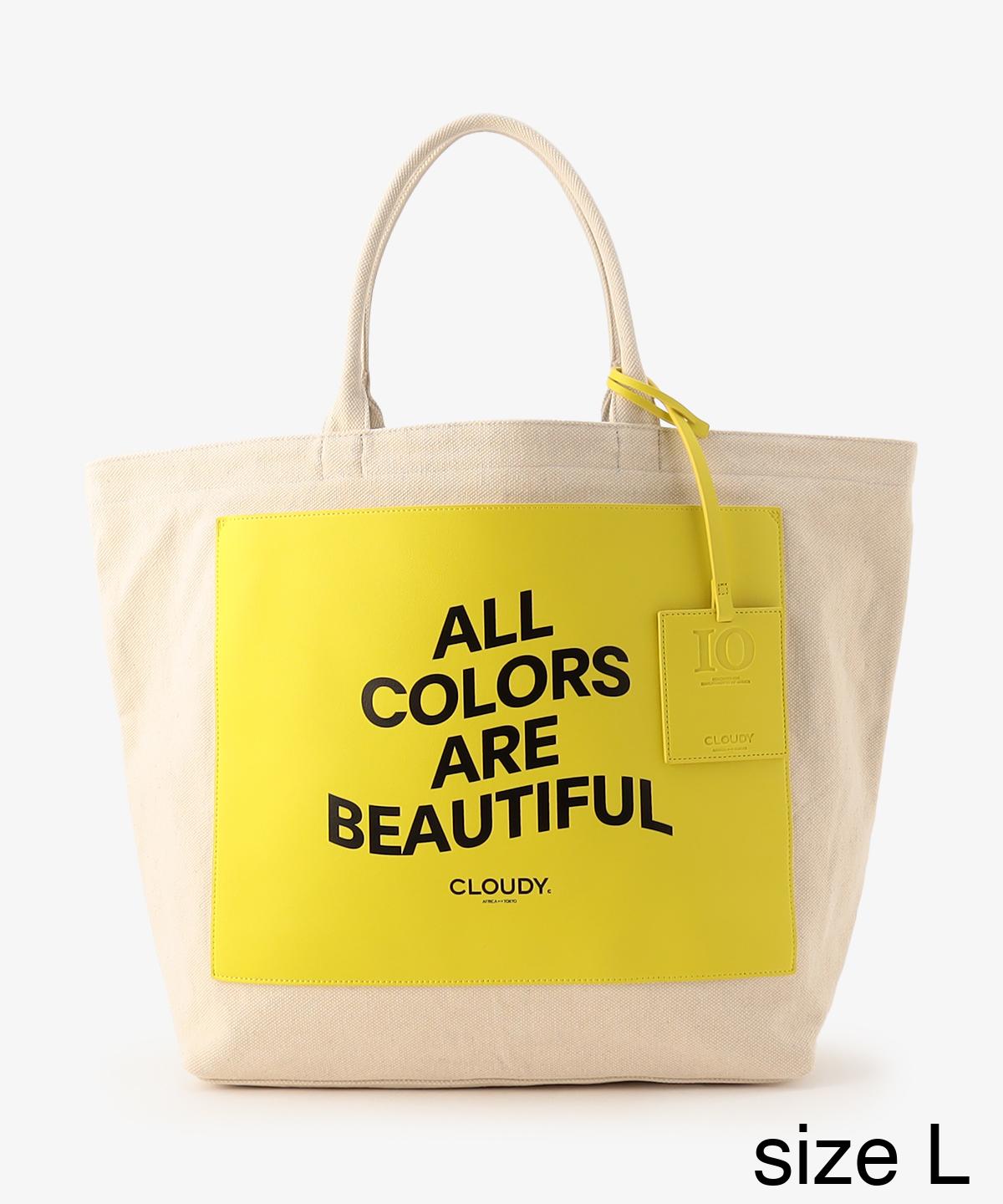 キャンバストートバッグ YELLOW（S / M / Lサイズ）
