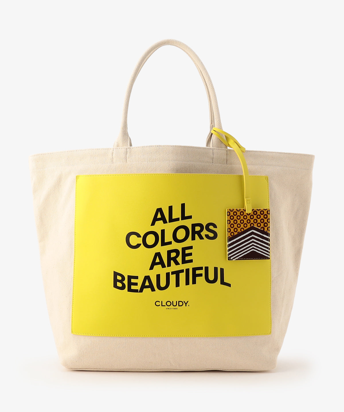 キャンバストートバッグ YELLOW（S / M / Lサイズ）