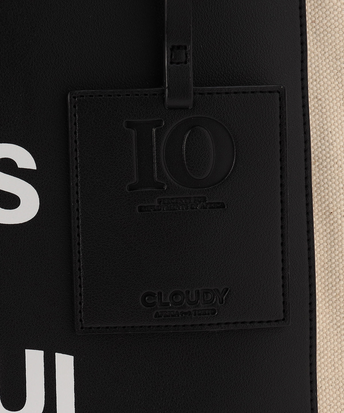 キャンバストートバッグ BLACK（S / M / Lサイズ）