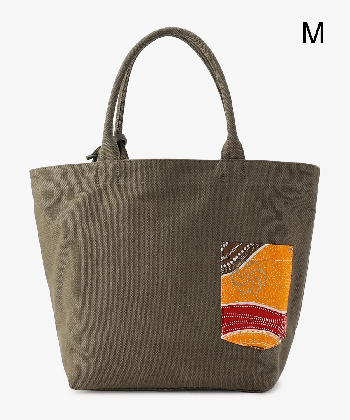 キャンバストートバッグ KHAKI×KHAKI（S / M / Lサイズ）