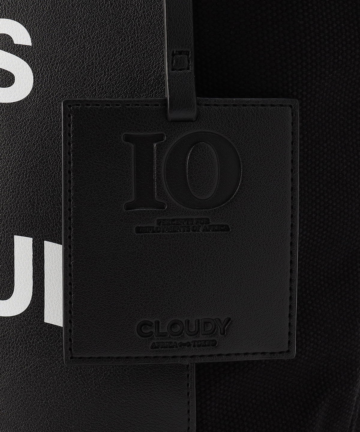 キャンバストートバッグ BLACK×BLACK（S / M / Lサイズ）