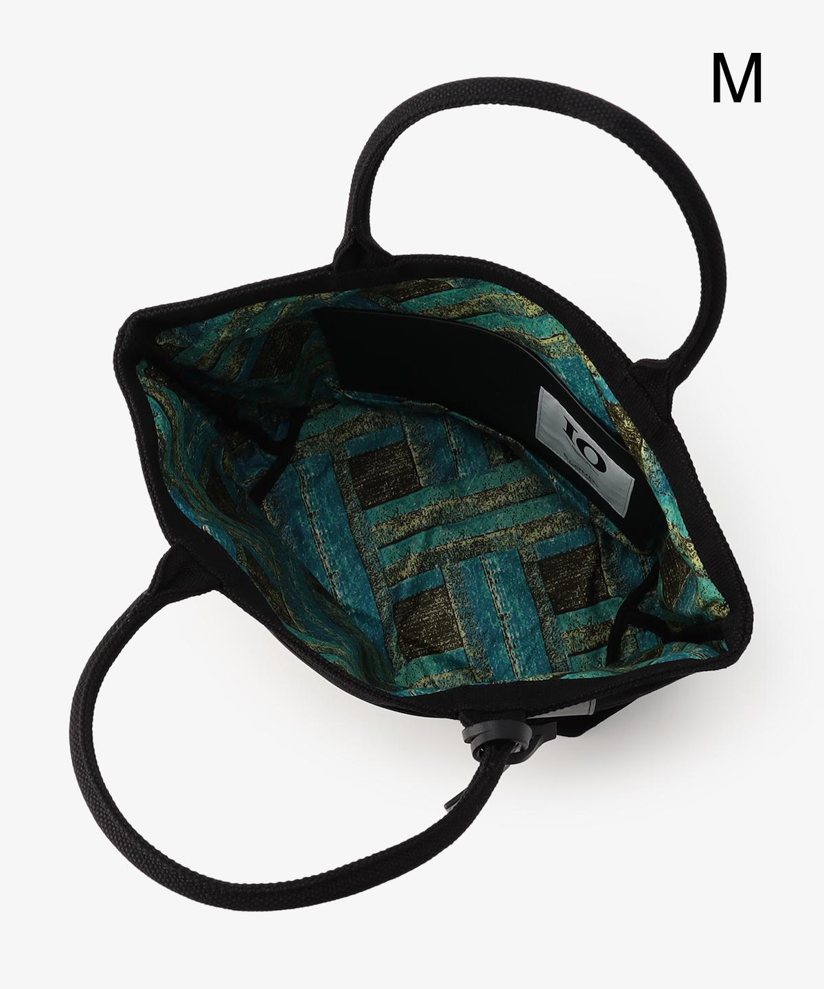 キャンバストートバッグ BLACK×BLACK（S / M / Lサイズ）