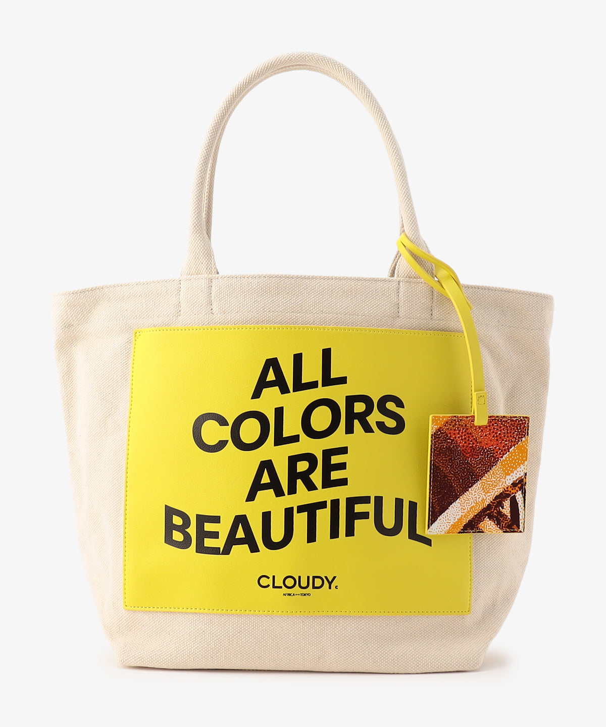 キャンバストートバッグ YELLOW（S / M / Lサイズ）