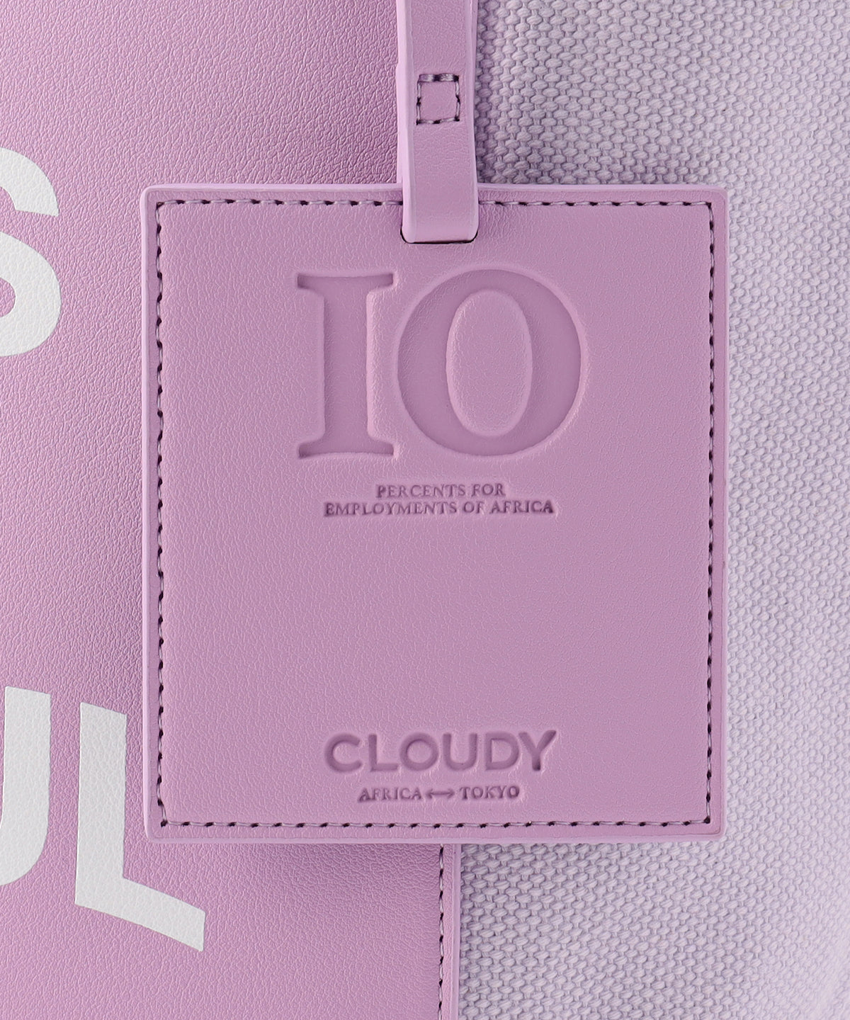 キャンバストートバッグ PURPLE×PURPLE（S / M / Lサイズ）