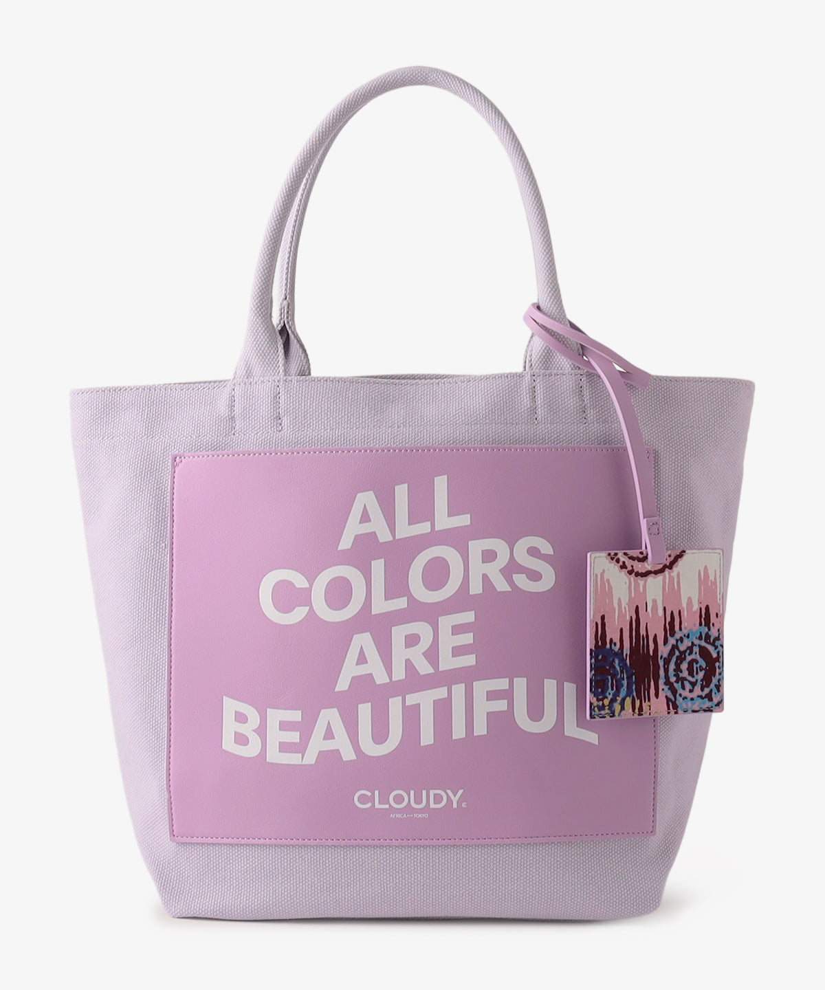 キャンバストートバッグ PURPLE×PURPLE（S / M / Lサイズ）