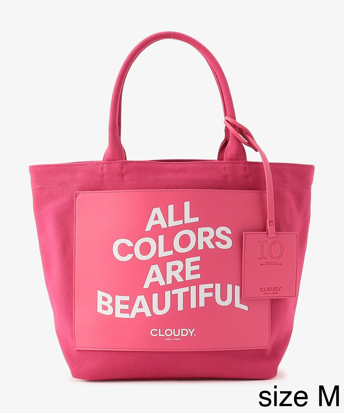 キャンバストートバッグ PINK×PINK（S / M / Lサイズ）