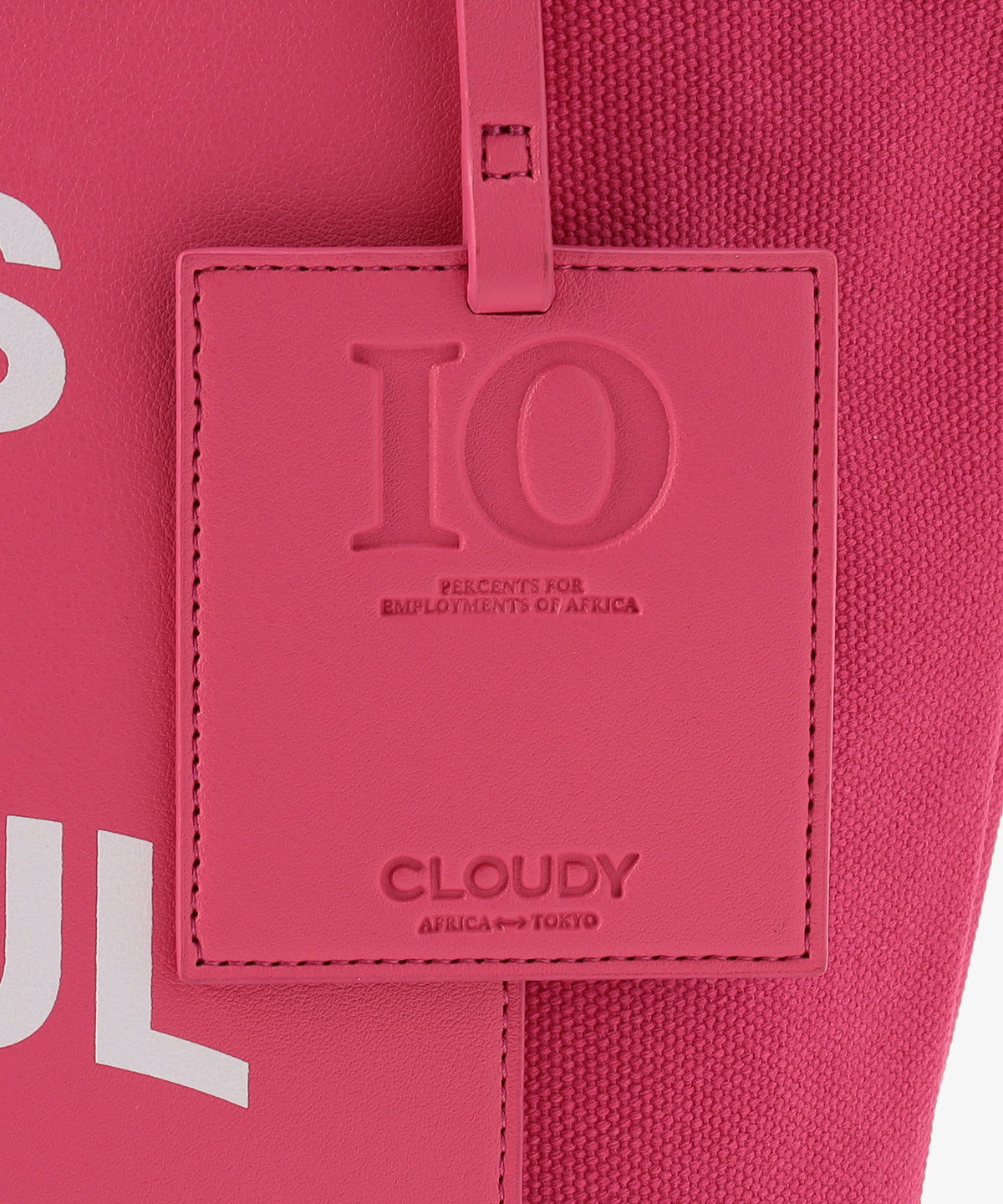 キャンバストートバッグ PINK×PINK（S / M / Lサイズ）