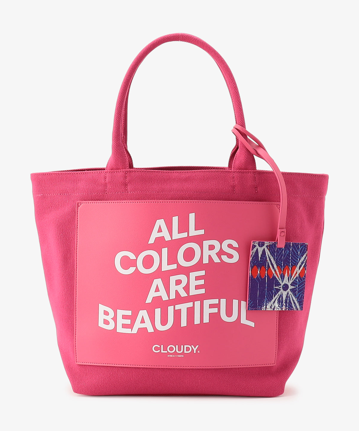 キャンバストートバッグ PINK×PINK（S / M / Lサイズ）