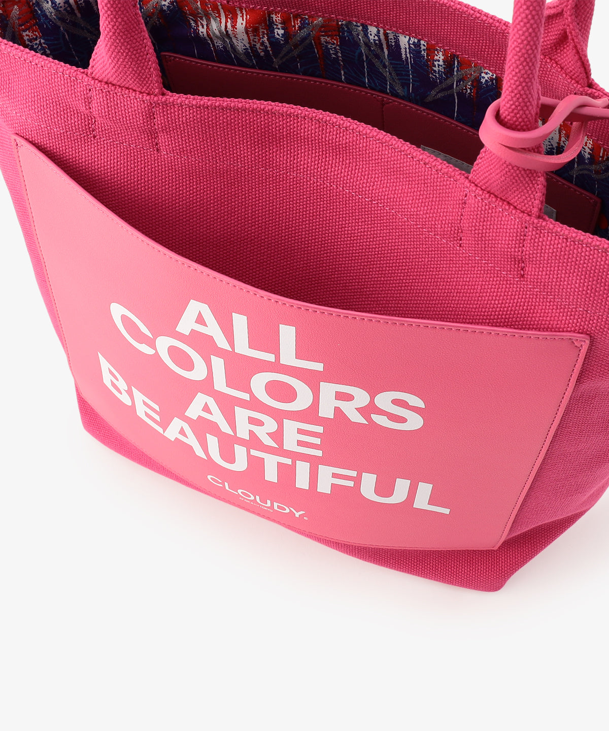 キャンバストートバッグ PINK×PINK（S / M / Lサイズ）