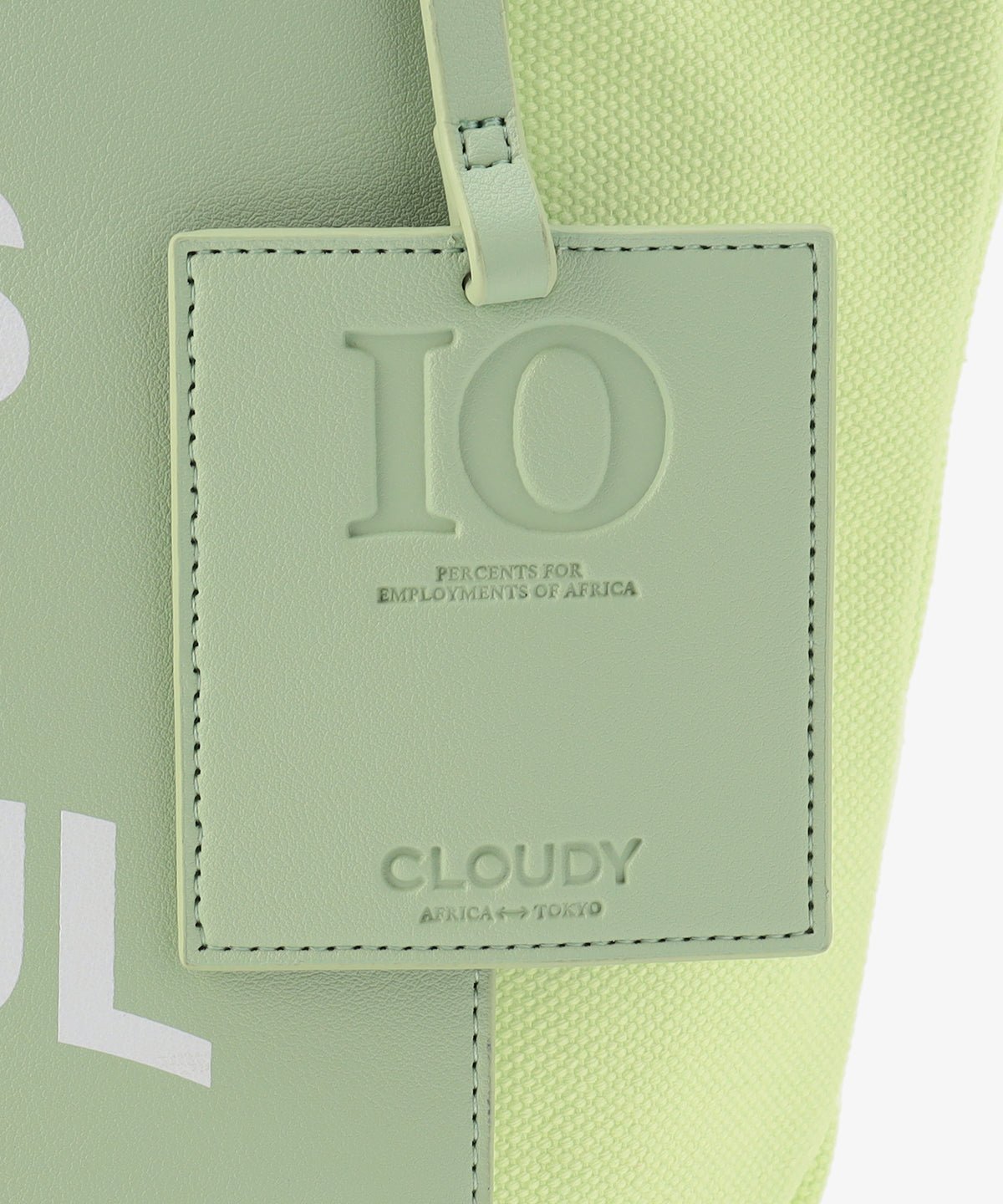 キャンバストートバッグ MINT×MINT（S / M / Lサイズ）