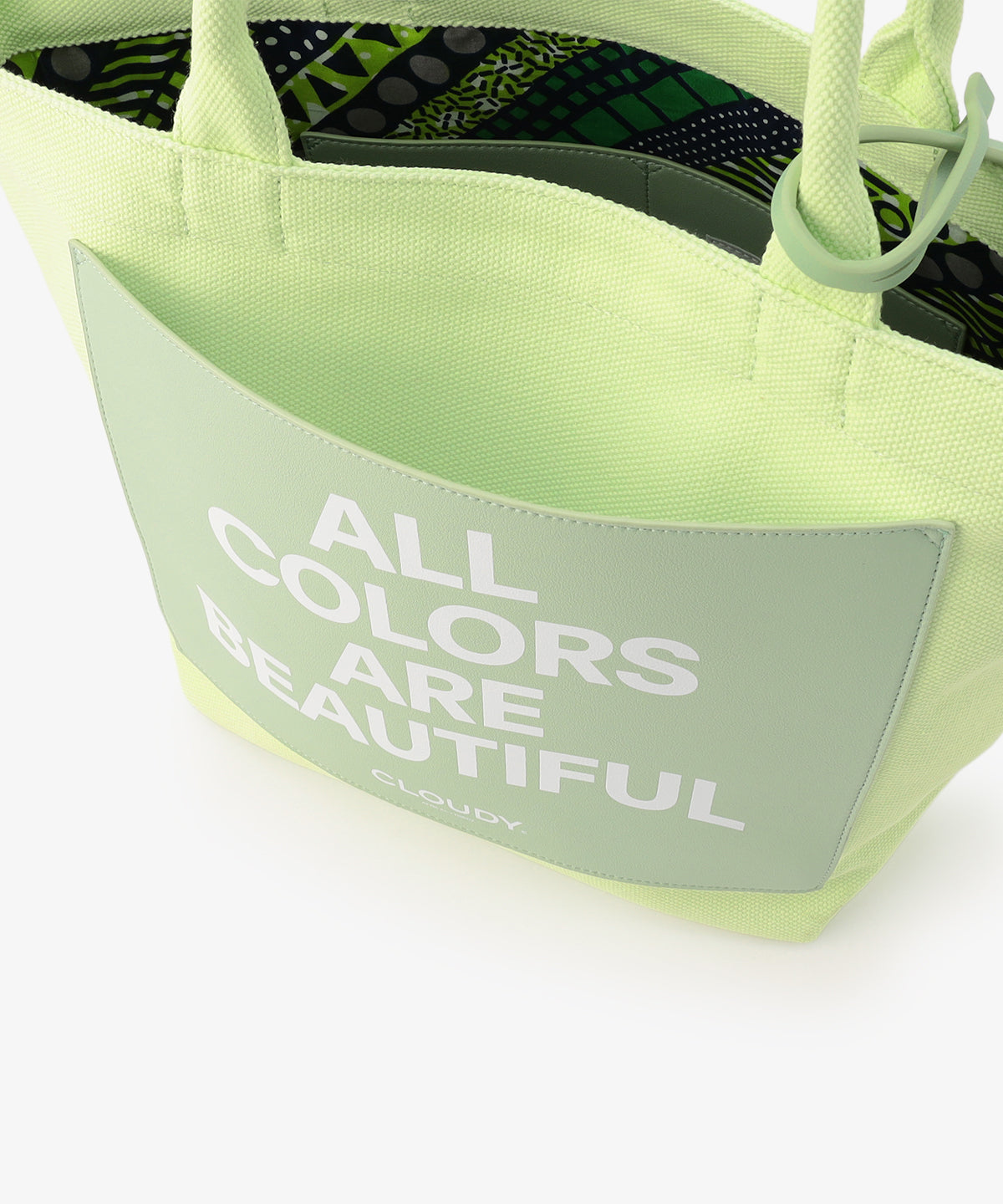 キャンバストートバッグ MINT×MINT（S / M / Lサイズ）