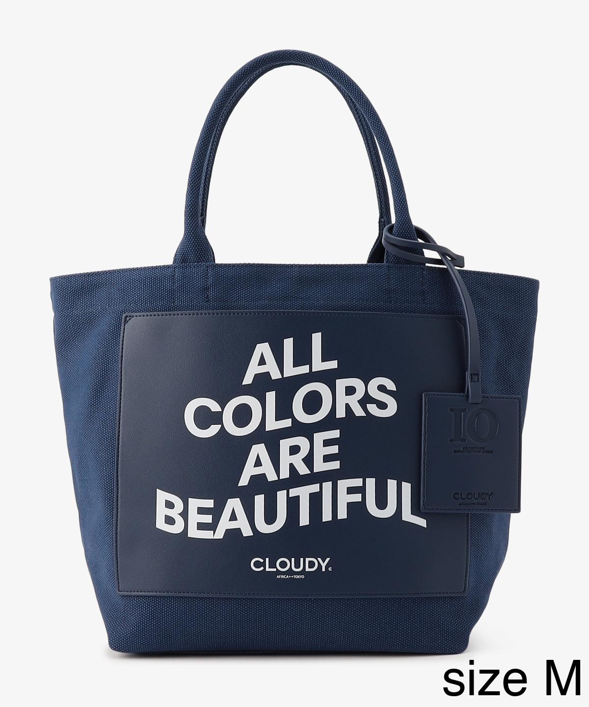 キャンバストートバッグ NAVY×NAVY（S / M / Lサイズ）