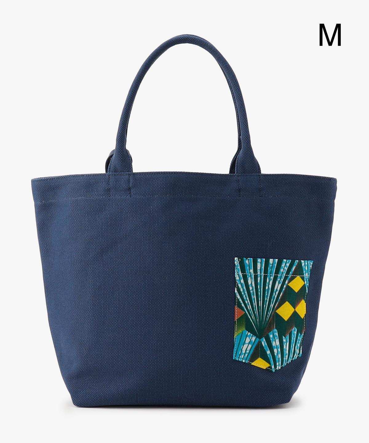 キャンバストートバッグ NAVY×NAVY（S / M / Lサイズ）