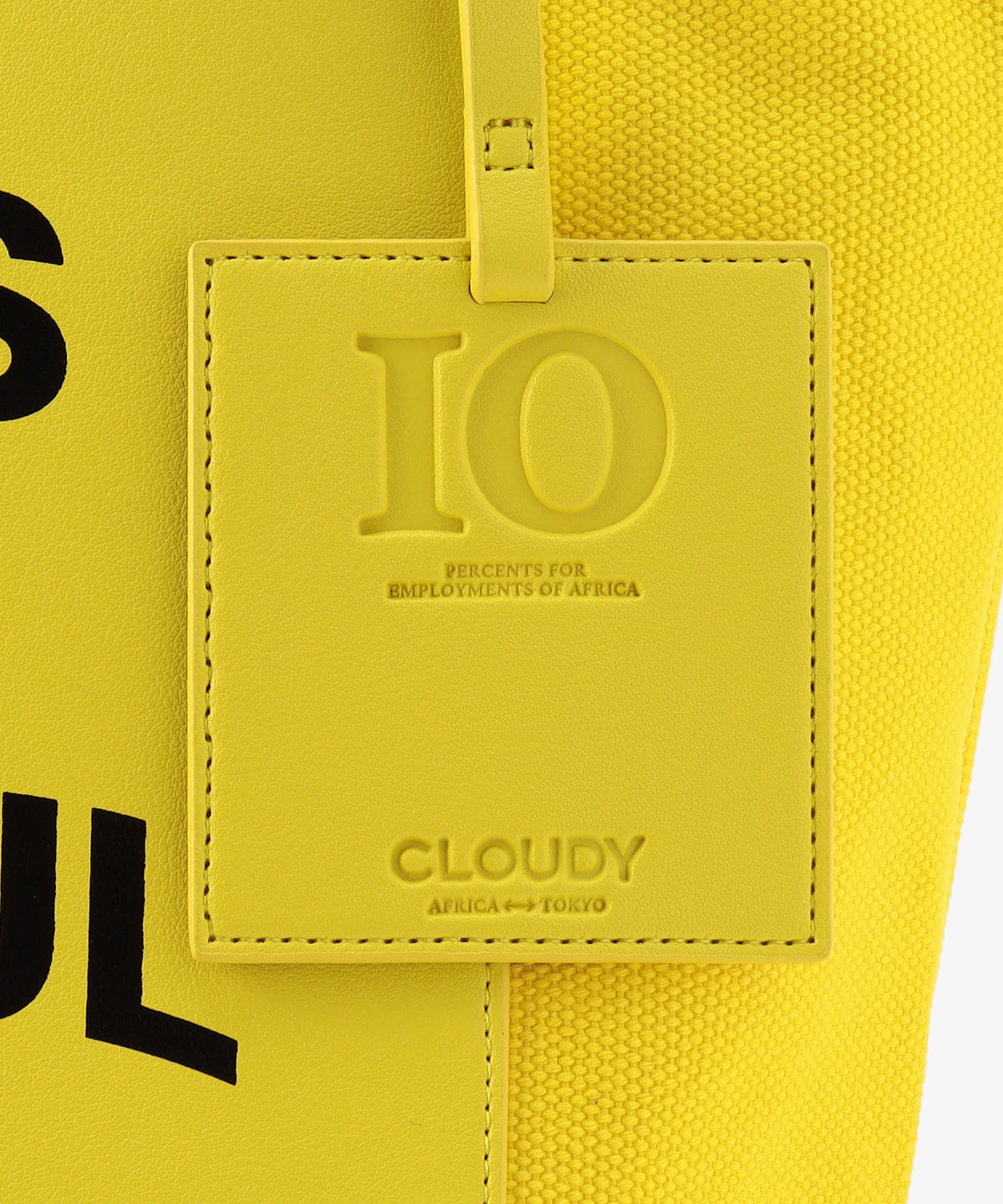 キャンバストートバッグ YELLOW×YELLOW（S / M / Lサイズ）