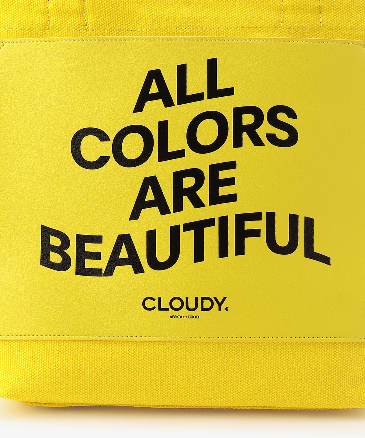 キャンバストートバッグ YELLOW×YELLOW（S / M / Lサイズ）