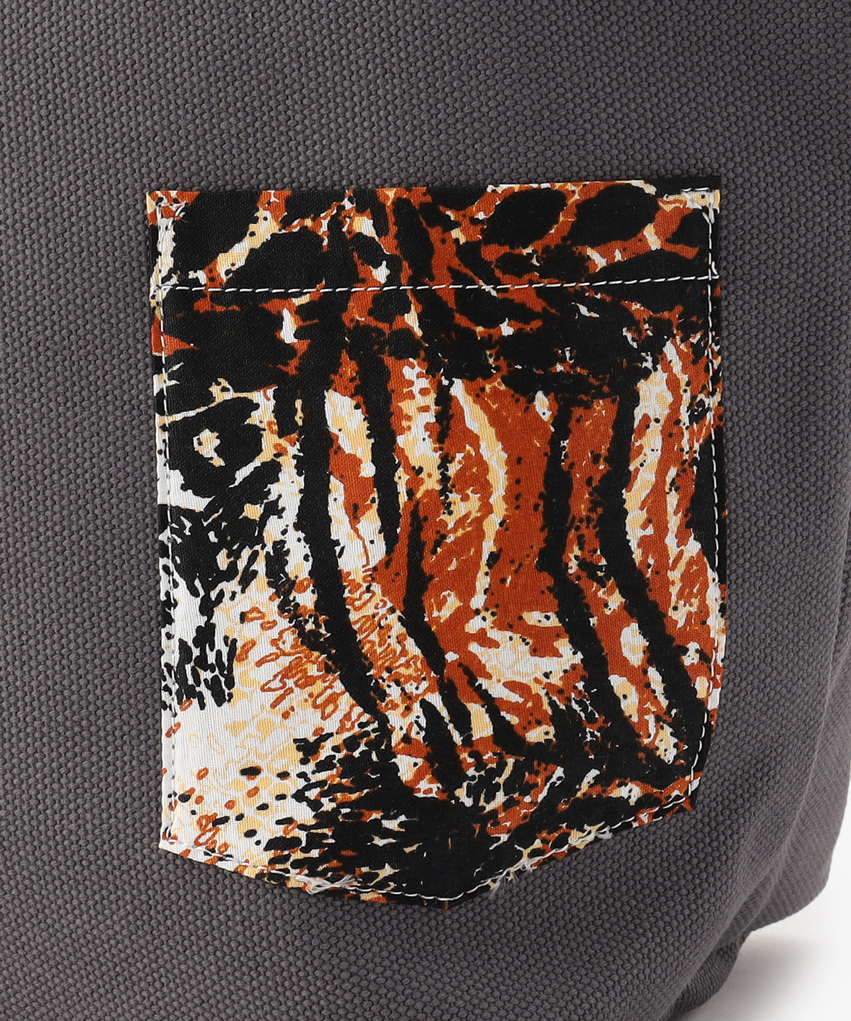 キャンバストートバッグ GRAY×GRAY（S / M / Lサイズ）