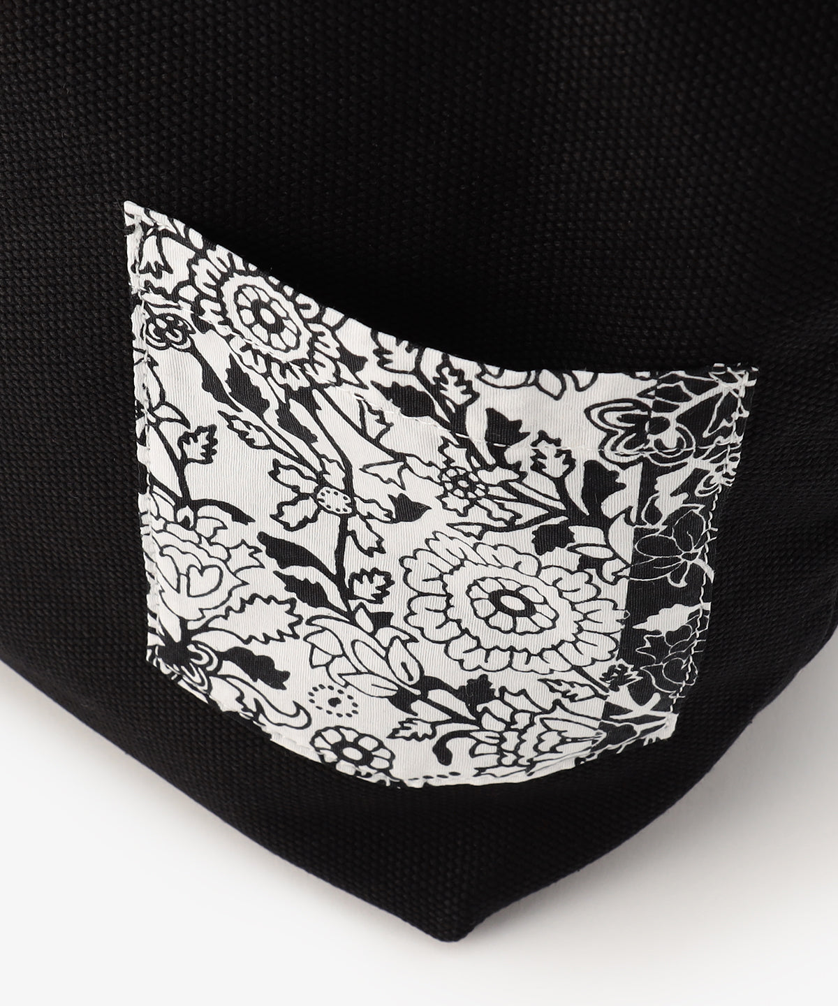 キャンバストートバッグ BLACK×SILVER（S / M / Lサイズ）