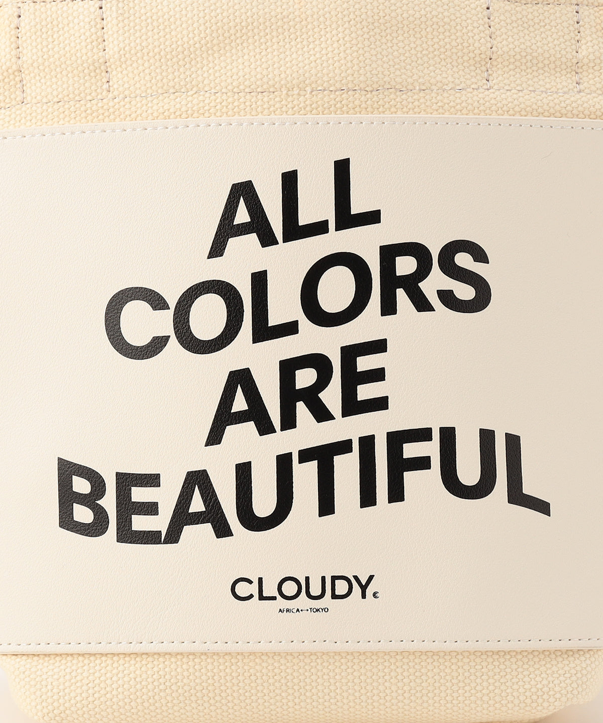 キャンバストートバッグ CREAM（S / M / Lサイズ）