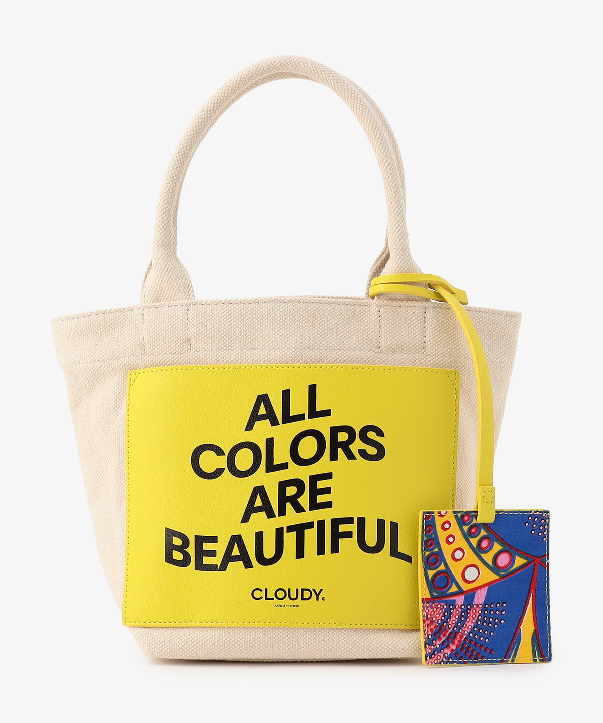 キャンバストートバッグ YELLOW（S / M / Lサイズ）