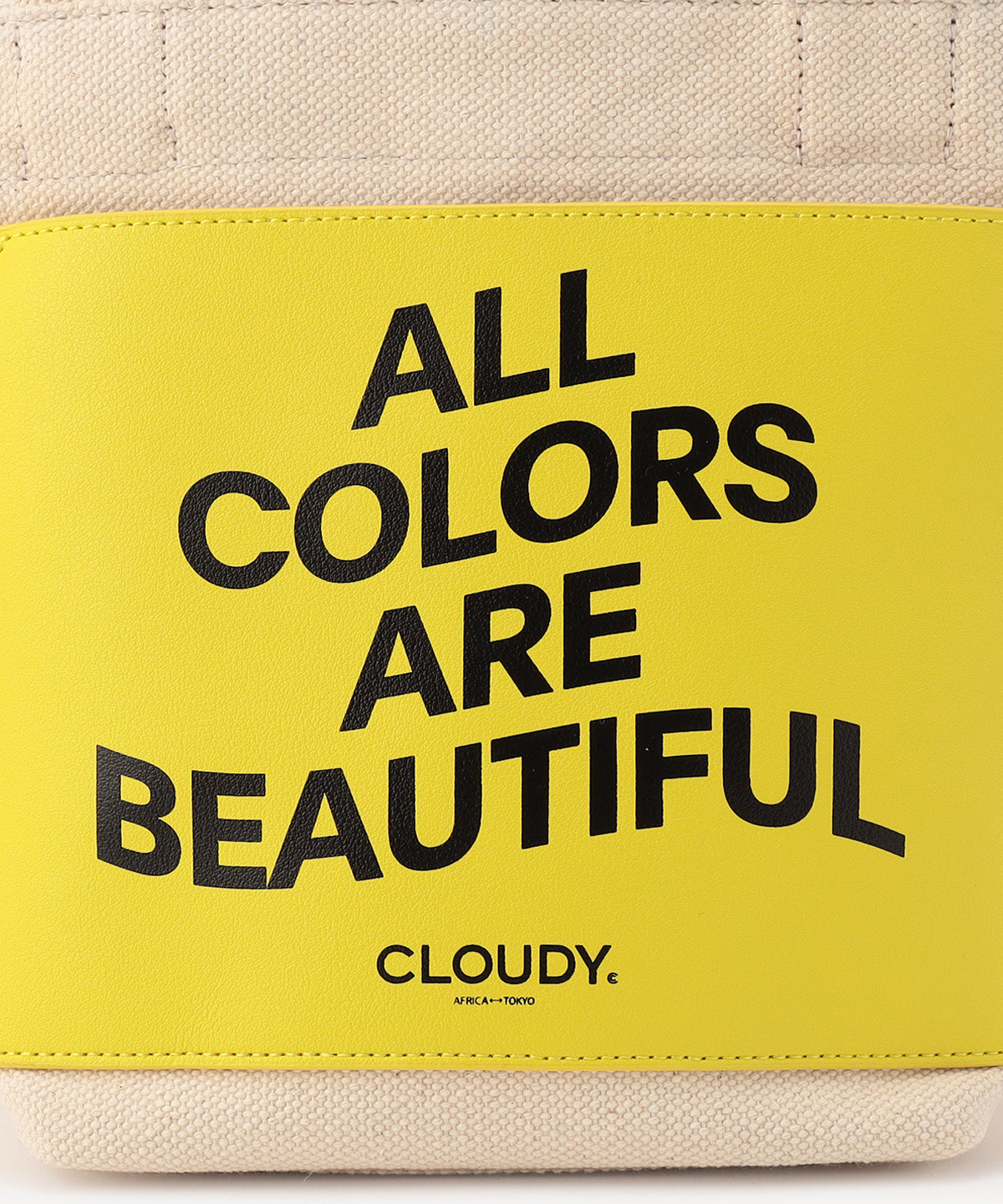 キャンバストートバッグ YELLOW（S / M / Lサイズ）