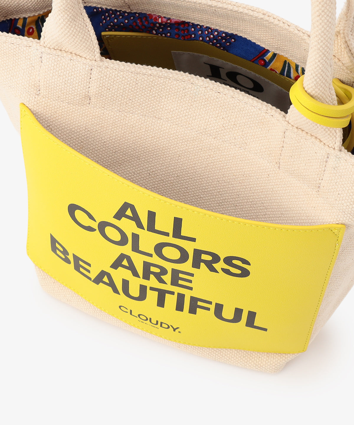キャンバストートバッグ YELLOW（S / M / Lサイズ）