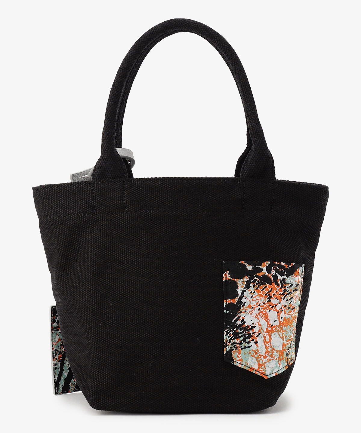 キャンバストートバッグ BLACK×SILVER（S / M / Lサイズ）