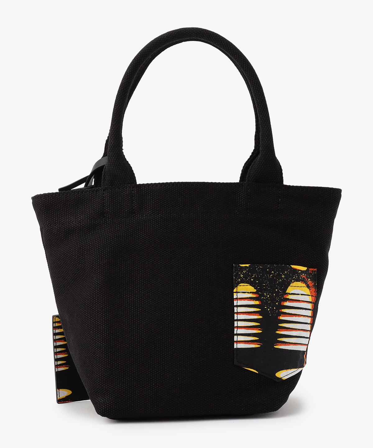 キャンバストートバッグ BLACK×BLACK（S / M / Lサイズ）