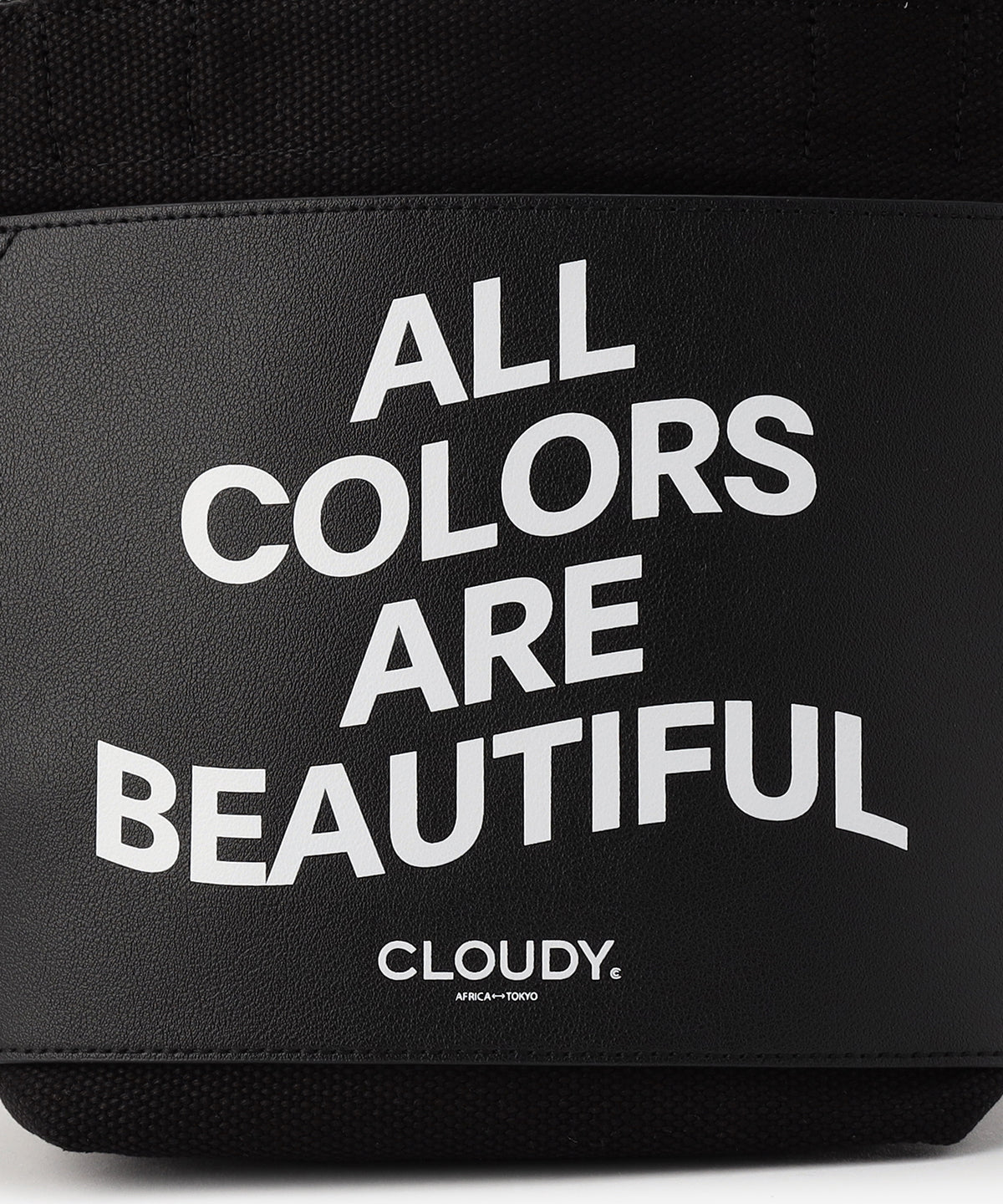 キャンバストートバッグ BLACK×BLACK（S / M / Lサイズ）