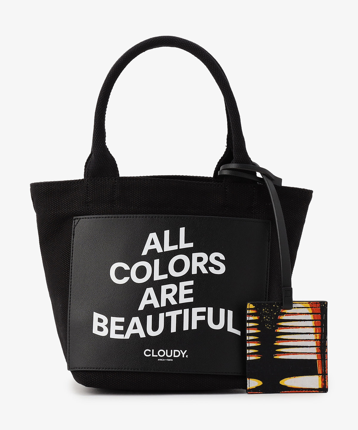 キャンバストートバッグ BLACK×BLACK（S / M / Lサイズ）