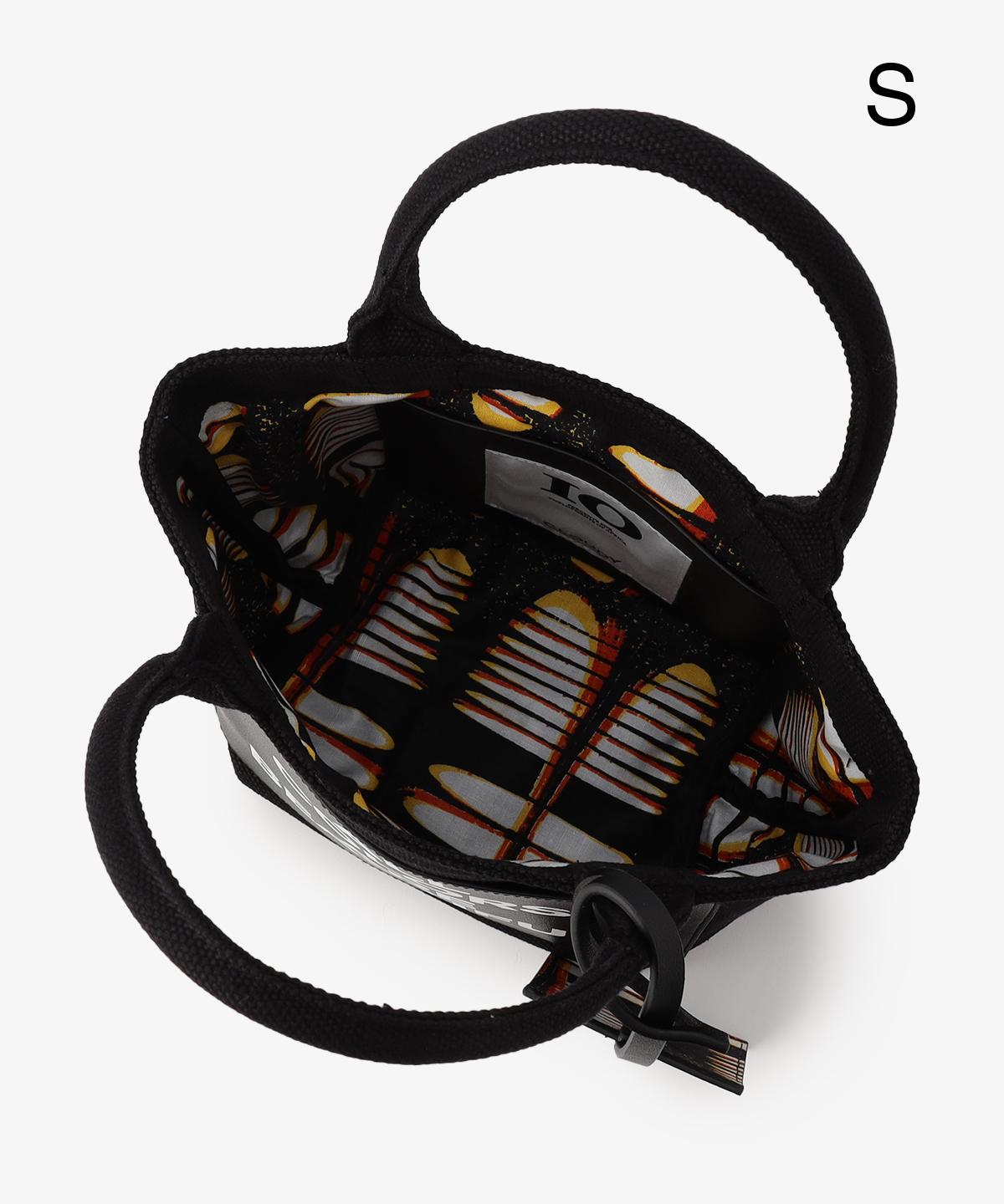 キャンバストートバッグ BLACK×BLACK（S / M / Lサイズ）