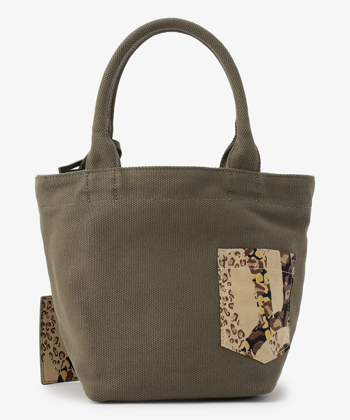 キャンバストートバッグ KHAKI×KHAKI（S / M / Lサイズ）