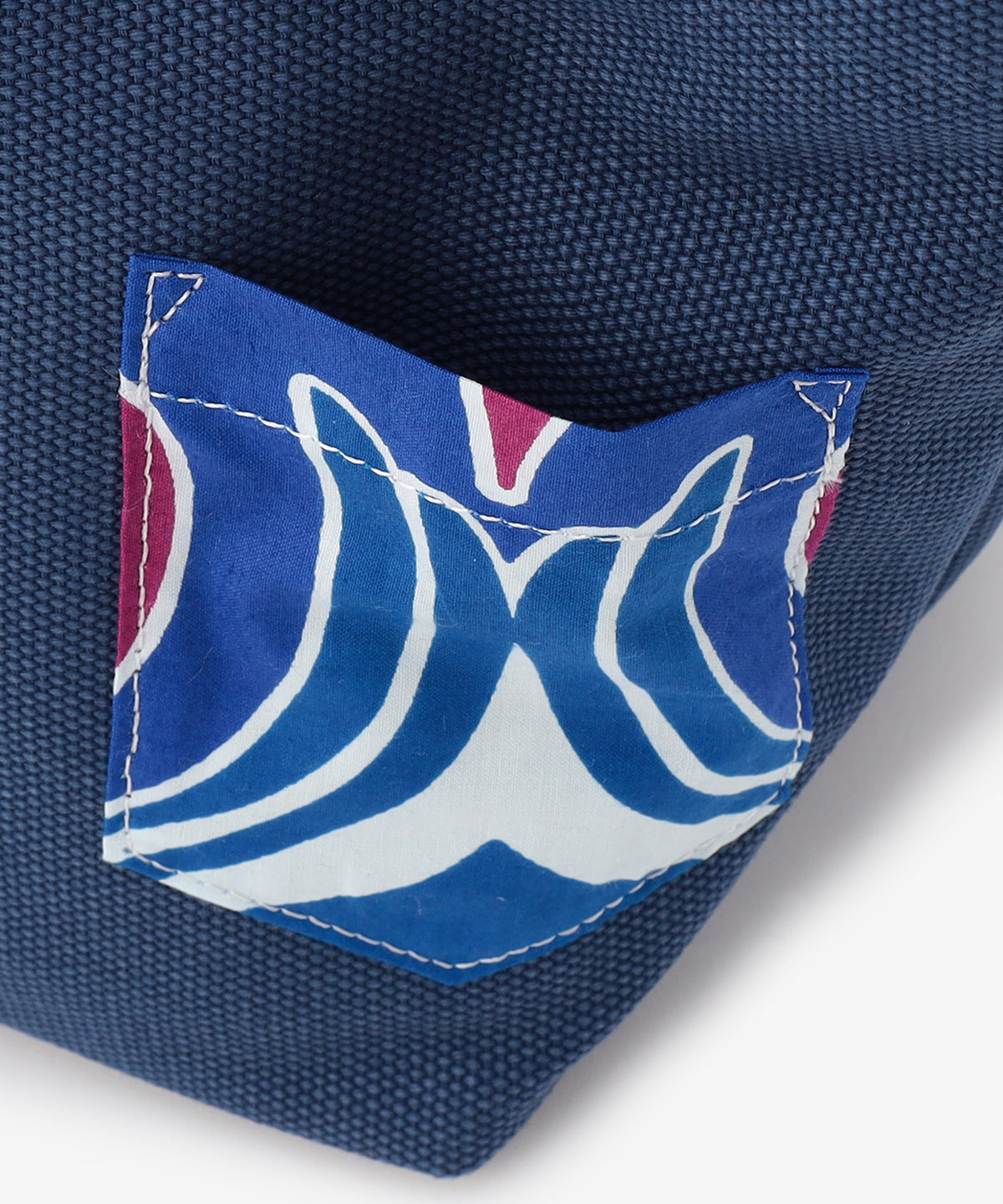 キャンバストートバッグ NAVY×NAVY（S / M / Lサイズ）