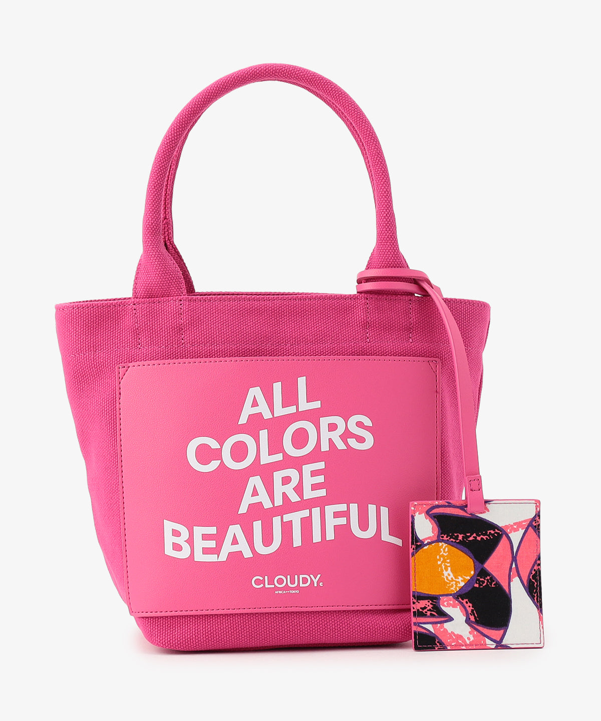 キャンバストートバッグ PINK×PINK（S / M / Lサイズ）