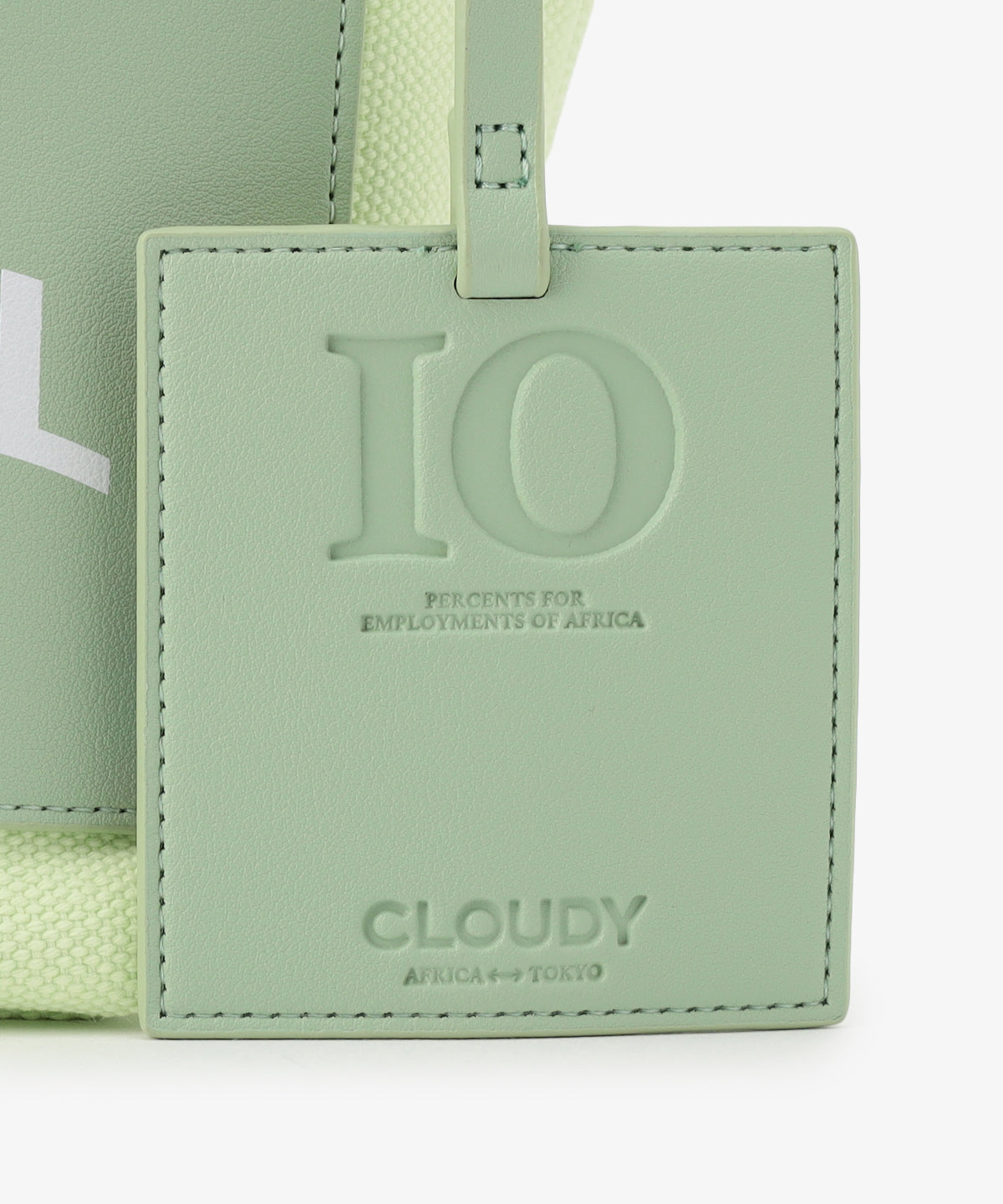 キャンバストートバッグ MINT×MINT（S / M / Lサイズ）