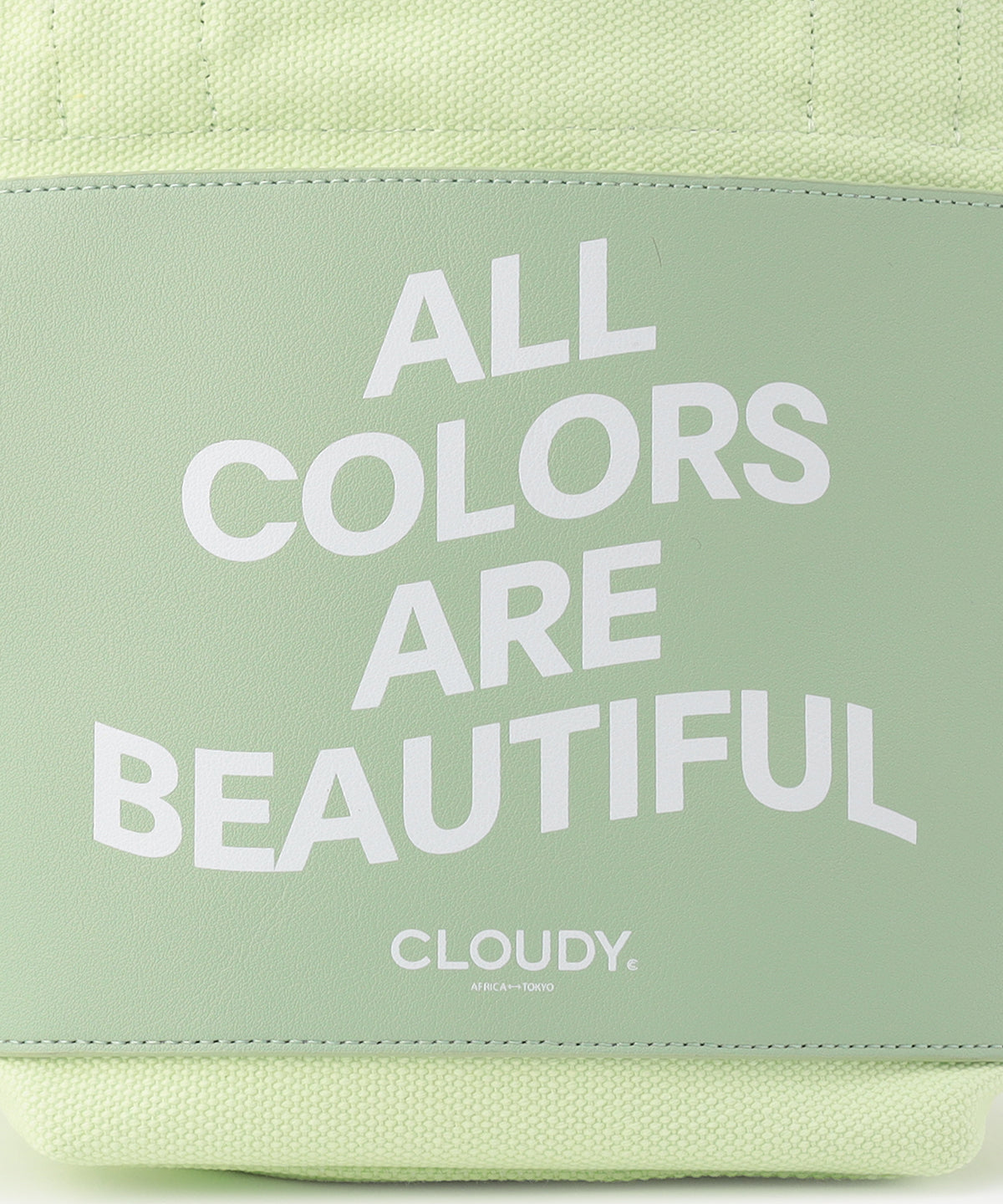 キャンバストートバッグ MINT×MINT（S / M / Lサイズ）