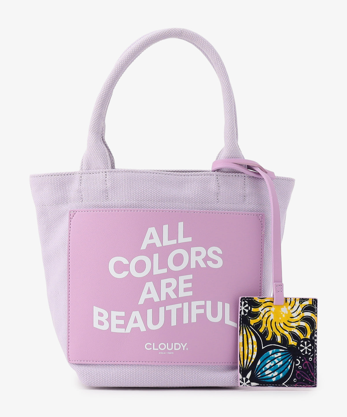 キャンバストートバッグ PURPLE×PURPLE（S / M / Lサイズ）