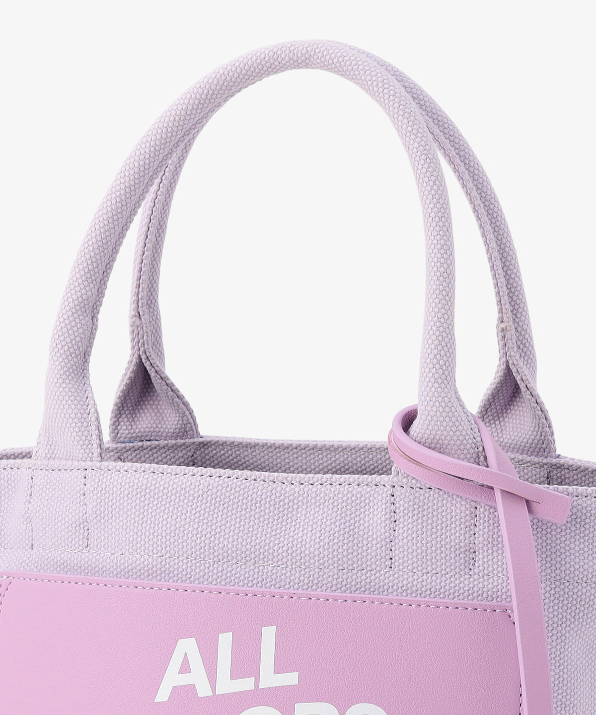 キャンバストートバッグ PURPLE×PURPLE（S / M / Lサイズ）