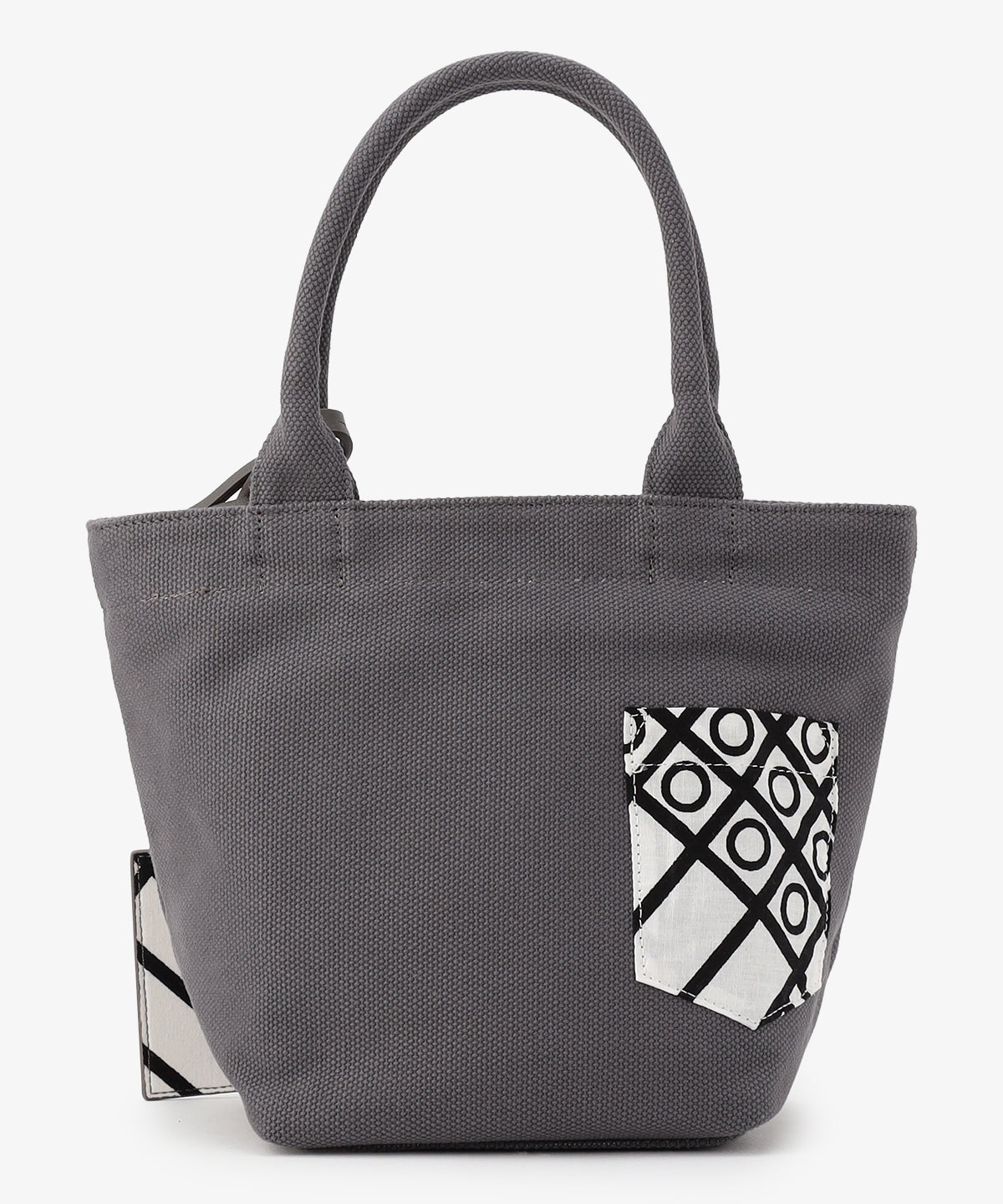 キャンバストートバッグ GRAY×GRAY（S / M / Lサイズ）