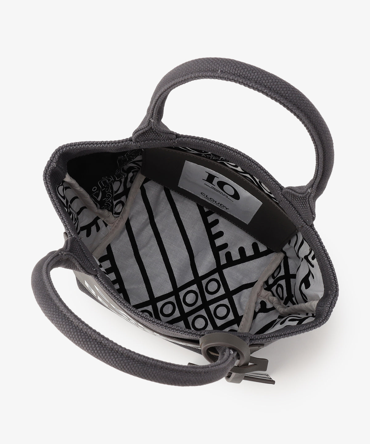 キャンバストートバッグ GRAY×GRAY（S / M / Lサイズ）