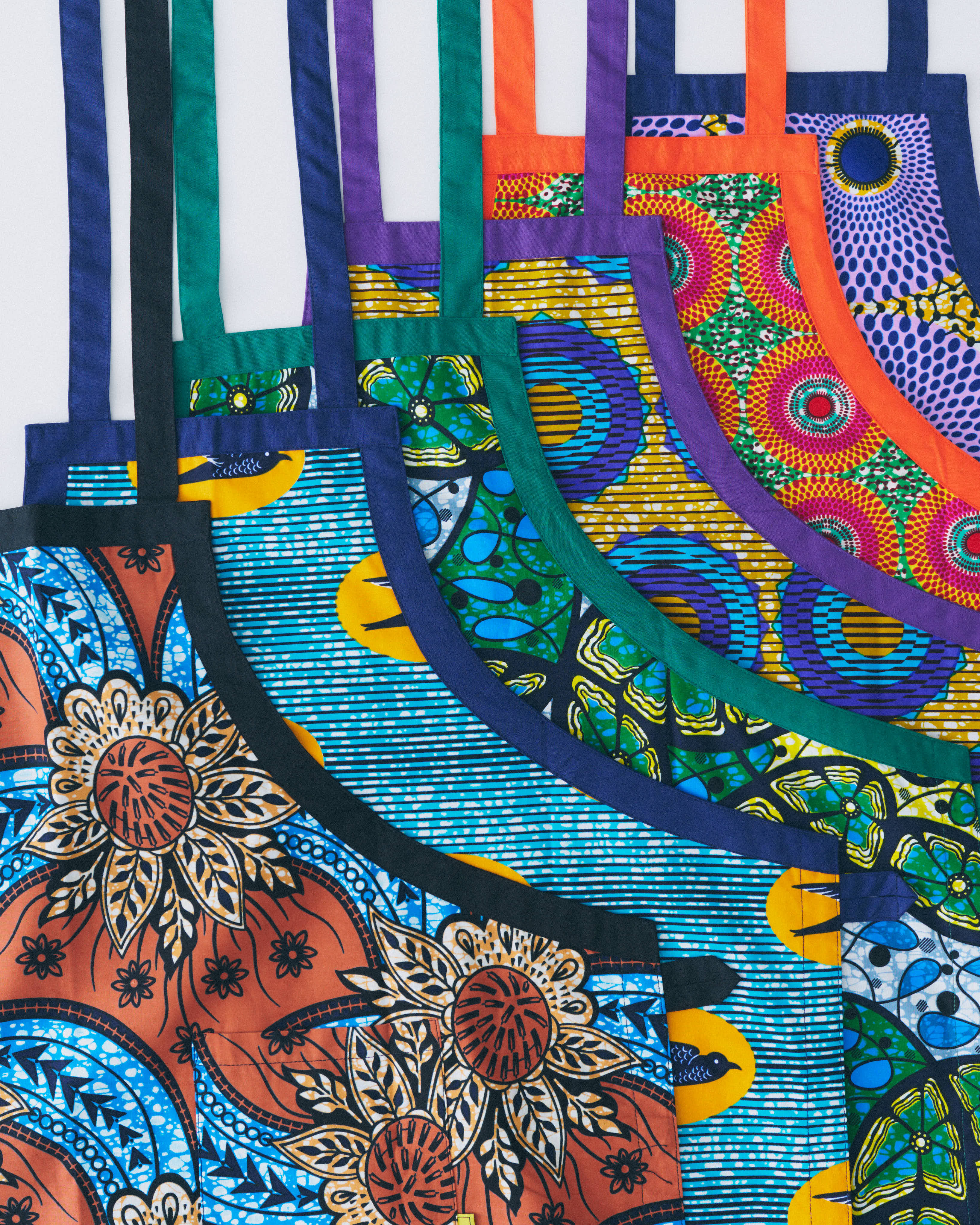 Kitenge エプロン 066
