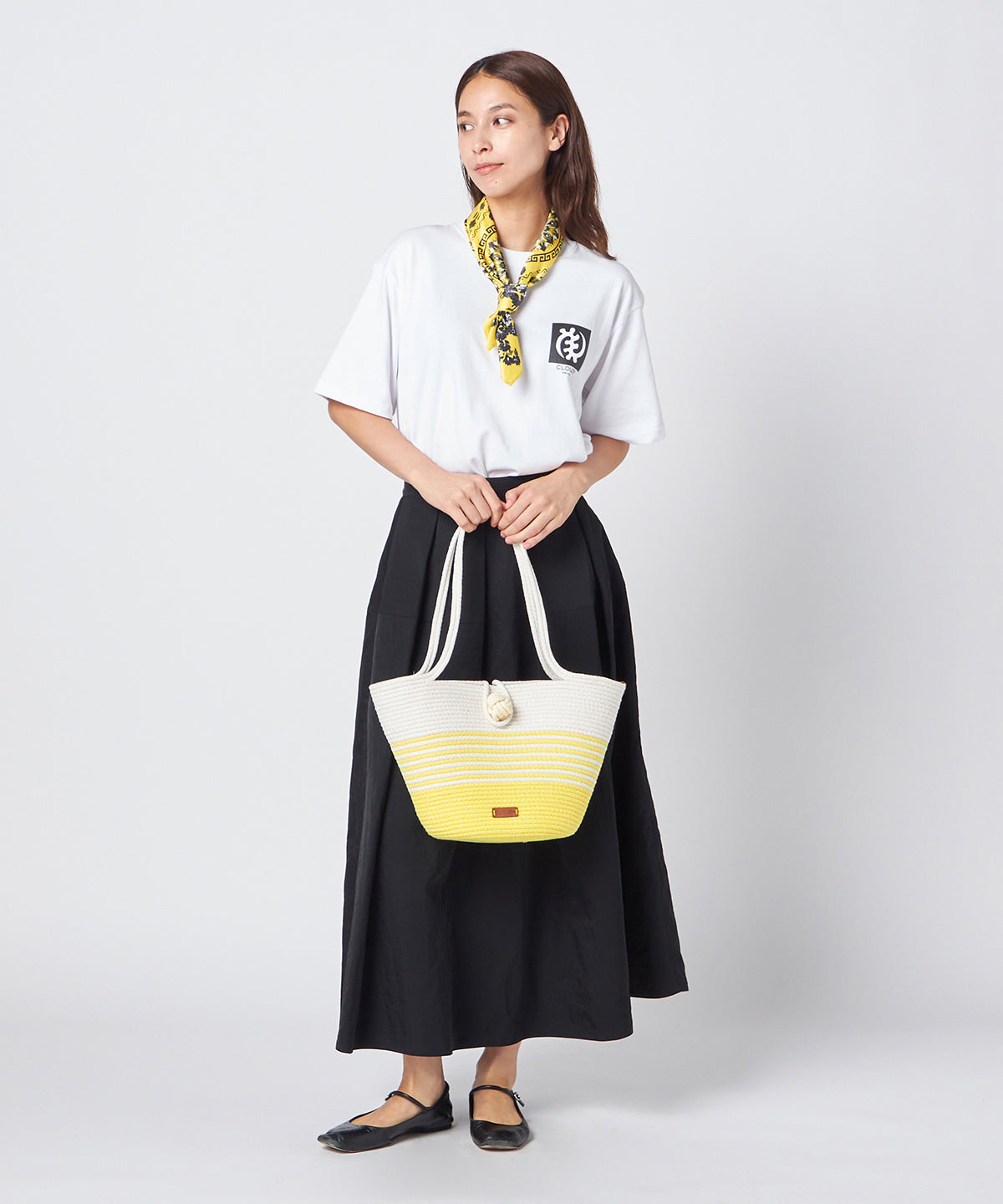 Cordon Basket OFFWHITE×YELLOW