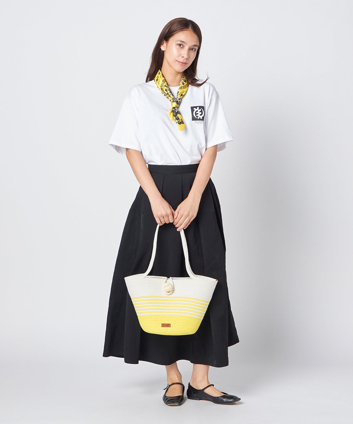 Cordon Basket OFFWHITE×YELLOW