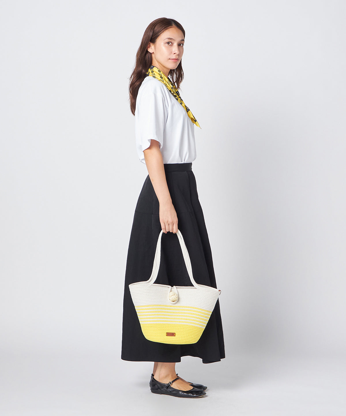 Cordon Basket OFFWHITE×YELLOW